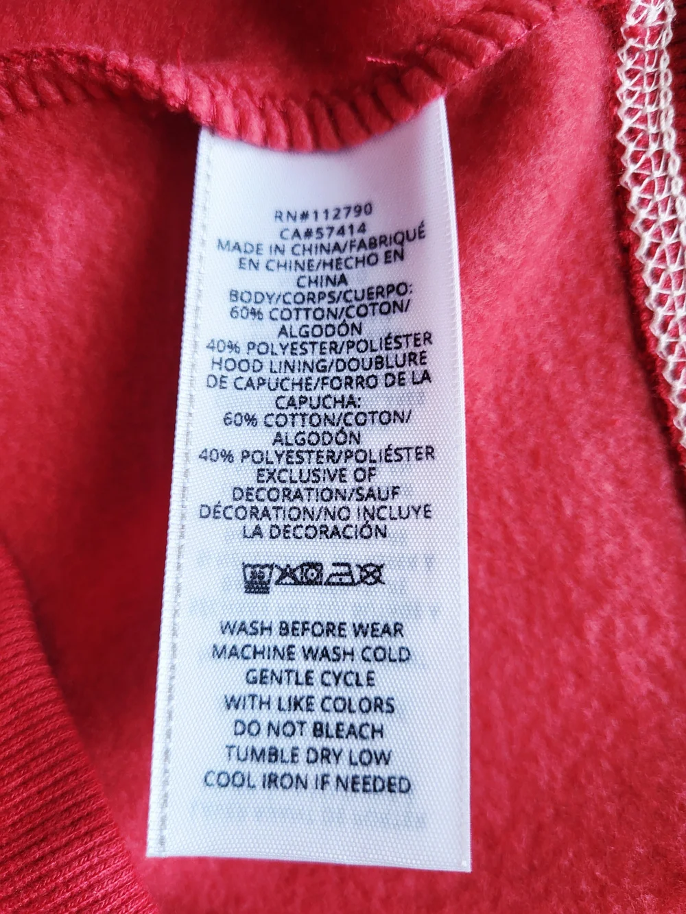 NWT True Religion Men’s Full Zip Hoodie Large TRV Red TNL Puff Buddha $124